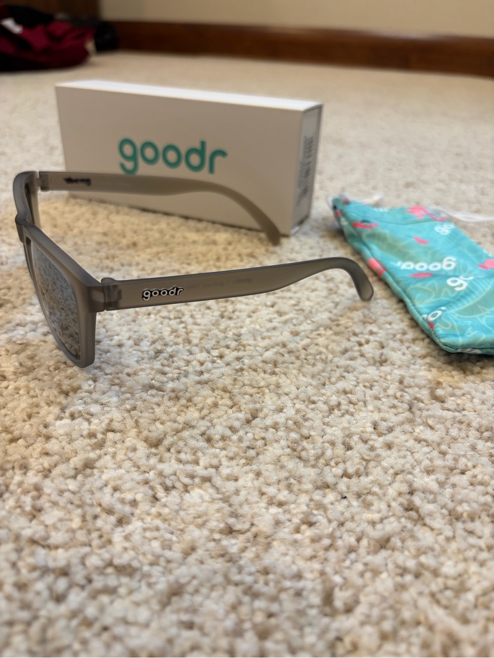 Goodr OG Sunglasses Gray - Picture 2 of 4